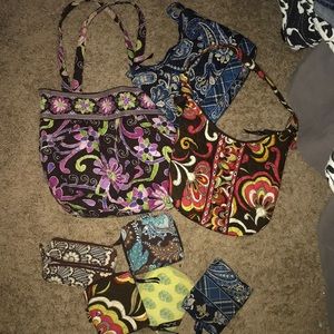 Vera Bradley purses and wallets